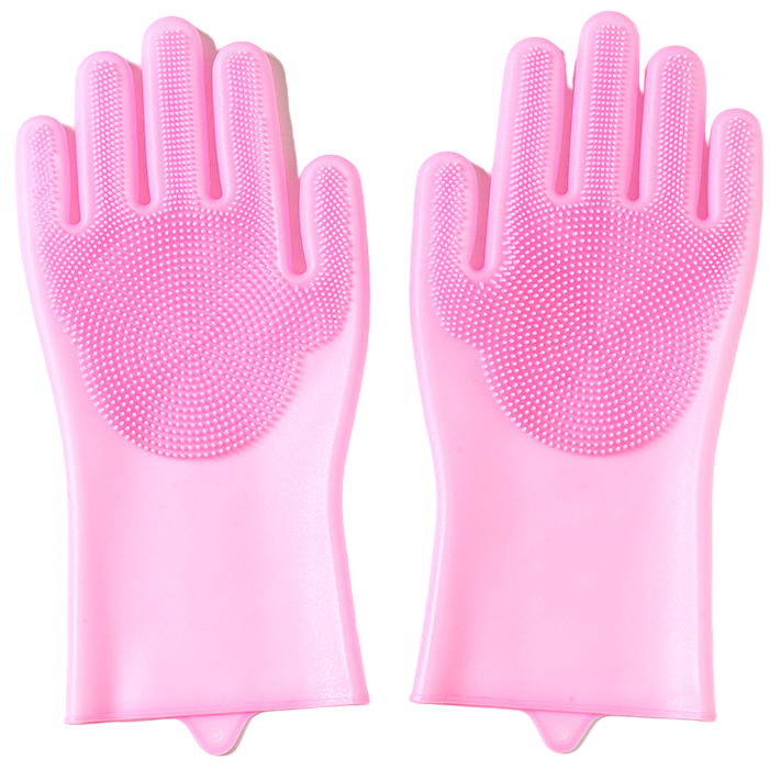 Wholesale Flower Power Set (Gloves, Pink Dish Brush With Vase, Sponge  Holder) - JTY/White Magic - Fieldfolio